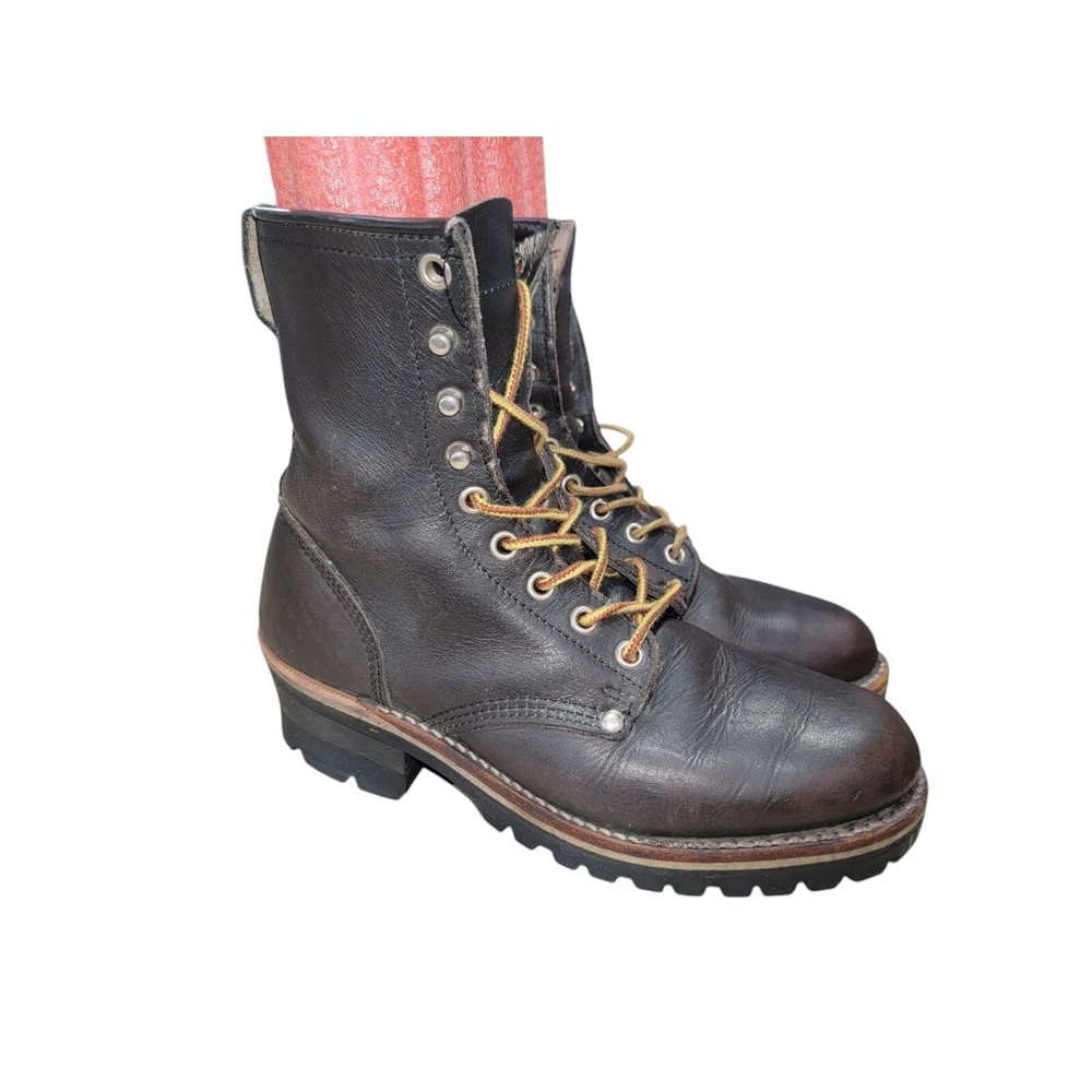 Matterhorn‎ Hiking Mountaineering Boots Women's Brown Leather Lace Up Size 6 D